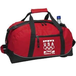 2010 Winter Olympics Team USA Red Multi Pocket Sport Bag:  