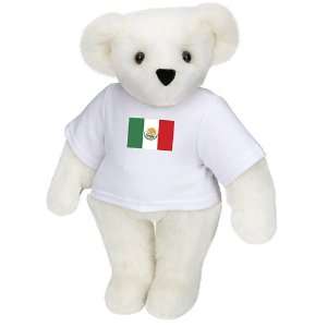 15 T Shirt Bear Mexico Flag   Vanilla Fur  Toys & Games