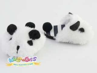 Cute Panda Slippers fits 18 American Girl doll  