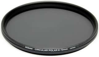Nikon 72mm Circular Polarizer II Filter w/ Case USA NEW  