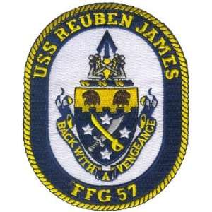  NEW USS Reuben James FFG 57 4.5 Patch   Ships in 24 hours 