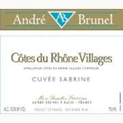 Andre Brunel Cotes du Rhone Villages Cuvee Sabrine 2007 