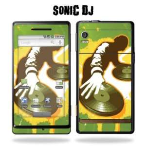   Decal Sticker for Motorola Droid   Sonic DJ: Cell Phones & Accessories