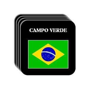 Brazil   CAMPO VERDE Set of 4 Mini Mousepad Coasters