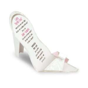  White High Heel Party Invitations 