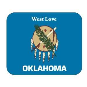    US State Flag   West Love, Oklahoma (OK) Mouse Pad 