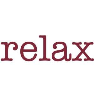  relax Giant Word Wall Sticker