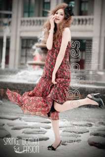 you are looking at floral wrap bust long chiffon dress lined 