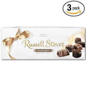 Russell Stover Elegant Assorted Artisan Chocolates, 11 Ounce Boxes 