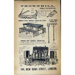  1889 Advertisement Shooting Lancaster Thornhill Cabinet 
