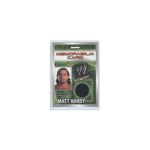   Topps WWE Insider Memorabilia #NNO   Matt Hardy: Sports & Outdoors