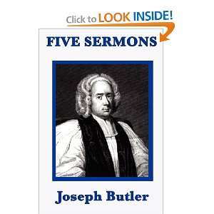  Five Sermons (9781617206344): Joseph Butler: Books