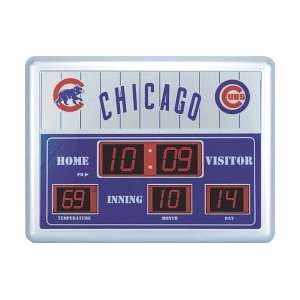    14x19 Scoreboard/Clock/Therm  Chicago Cubs