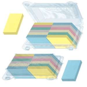  Sticky Notes, Mixed Pastel Colors 2x3 Inches, 12/pack 