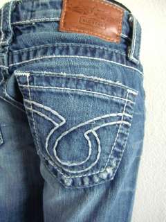 Womens Premium Denim Big Star Jeans Liv Thick Stitch Stretch Boot Cut 