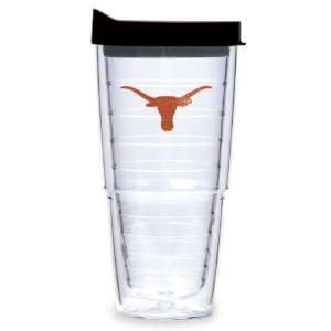 Texas Longhorns Tervis Tumbler 24 oz Cup with Lid:  Sports 