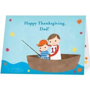  Happy Thanksgiving Greeting Cards   Fishing With Dad By 