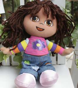 New Dora The Explorer Kids Gift Plush Toy Lovely  Rare 