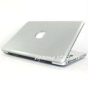   Silver Hard Case Cover For Macbook Pro 13 (Metallic Silver)  