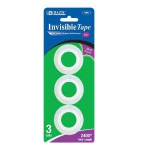   800 Invisible Tape Refill (3/Pack), Case Pack 12