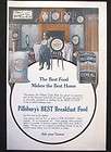 1907 pillsbury s best breakfast cereal flour magazine ad pillsbury