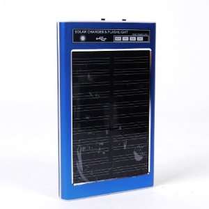  Solar Panel USB Charger Cell Phone Adapter Blue: Cell 
