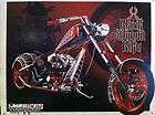   Tin Metal Sign   American Chopper Black Widow Motorcycle Bike #1292