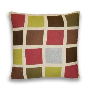  Thro by Marlo Lorenz 4280 Geo Square 14 by 18 Inch Pillow 