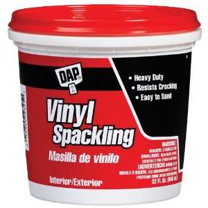  Dap 12132 Vinyl Spackling (RTU)   White Quart