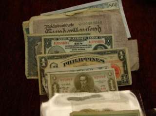   PC. GROUP OLDER INTERNATIONAL CURRENCY, ETC.   HAVE A LOOK    