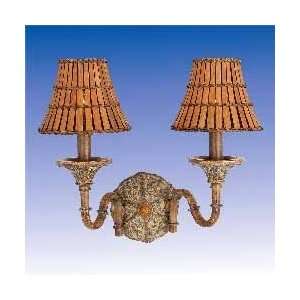  Bali Two Light Wall Sconce With Bali Finish