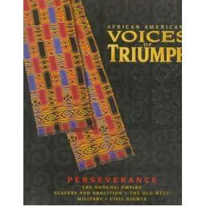  African Americans Voices of Triumph ~ Perseverance Books