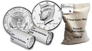 Each /Auction is for One 2011 P Kennedy Half Dollar. These 