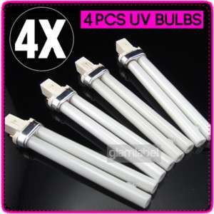 4X 9W (36W) UV NAIL CURING LAMP LIGHT BULB TUBE NA065 5  