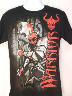 Warrior Wear Penitent Black UFC MMA T shirt M XXL  
