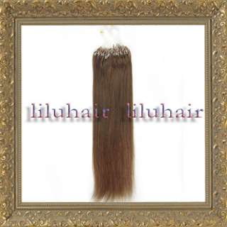 16 24 inches Indian Remy Loop/Micro Rings Hair Extensions100S>all 