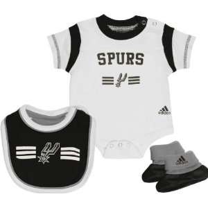 San Antonio Spurs Newborn Bib & Bootie Set  Sports 
