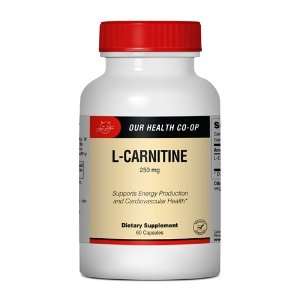  L Carnitine, 250mg, 60 Capsules