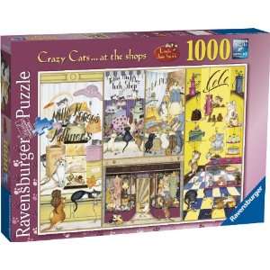 RAVENSBURGER  Crazy Cats 1000 Piece Puzzle   