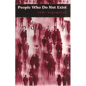 People Who Do Not Exist (Signed Copy) (Poetry Series 2B 