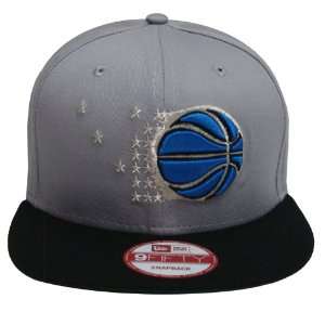  Orlando Magic Retro New Era Logo Hat Cap Snapback Grey 