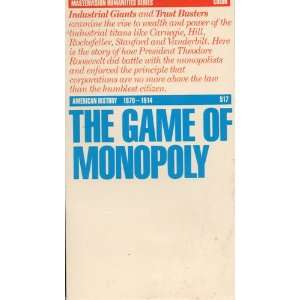    Game of Monopoly/1870 1914 [VHS]: American History: Movies & TV