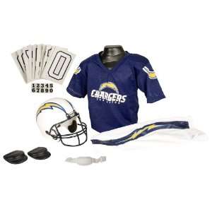  NFL San Diego Chargers Deluxe Youth Uniform Set: Sports 