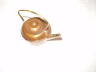 72, Miniature, Copper & Brass, Tea Pot  