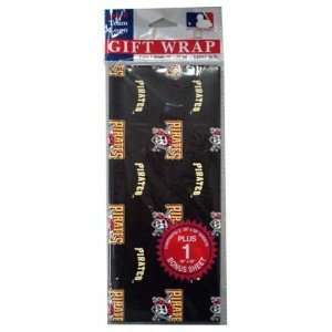  2 packages of MLB Gift Wrap   Pirates   Pittsburgh Pirates 