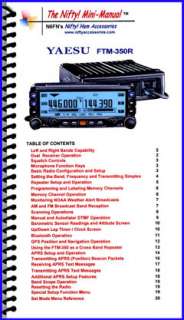 this mini manual is a complete radio set up guide