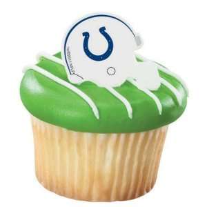  NFL Indianapolis Colts Cupcake Rings 12 Pack: Kitchen 