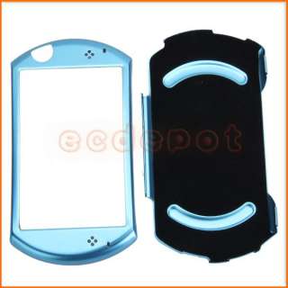   with Flannel Protective Hard Case Cover for Sony PSP GO   Blue  