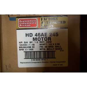  Totaline 3/4 HP Fan Motor   HD 46AE 245 
