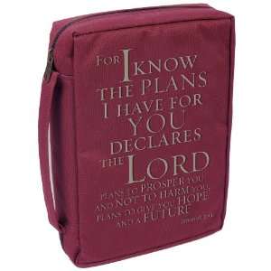  Jer 29:11 Large Polyester Bible Cover (6006937066076 
